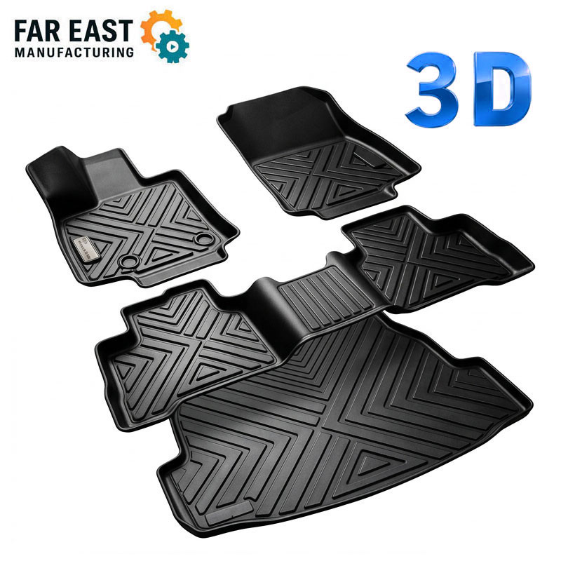 3D TPE rohože do auta